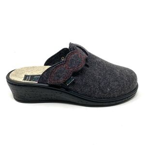 FIDELIO Hallux 51361 Hanni Wool Felt ANTHRACITE clog